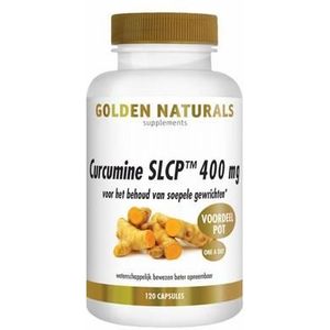 Golden Naturals Curcumine SLCP 400mg 120vc