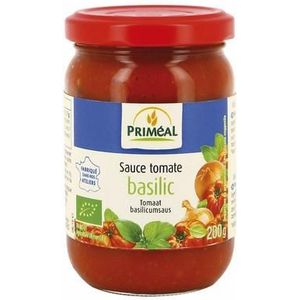 Primeal Pastasaus tomaten basilicum bio 200g