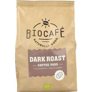 Biocafe Coffee pads dark roast bio 36st