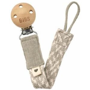 Bibs Pacifier clip sand/ivory 1st