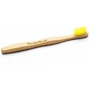 The Humble Co Tandenborstel bamboe kids geel brush soft 1st