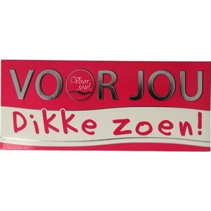 Voor Jou! Wensreep dikke zoen 70g