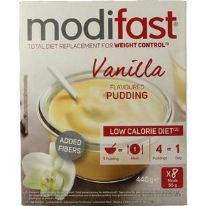 Modifast Intensive pudding vanilla 8 zakjes 440g