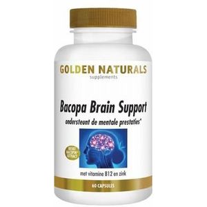 Golden Naturals Bacopa brain support 60ca