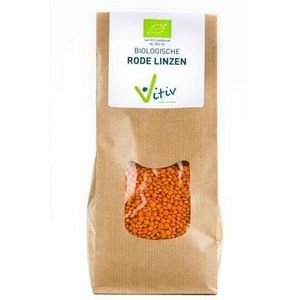 Vitiv Rode linzen bio 500g