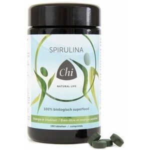 CHI Spirulina 500mg tabletten bio 190tb