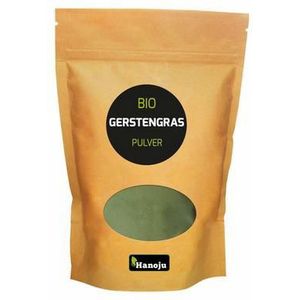 Hanoju Gemalen gerstegras paper bag bio 500g