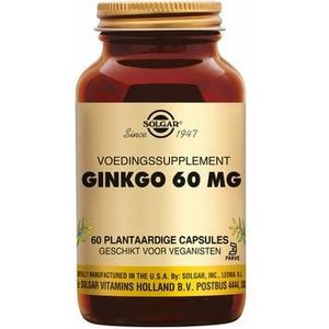 Solgar Ginkgo 60 mg 60caps