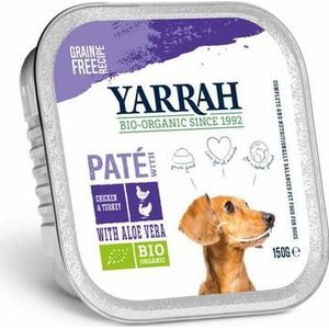 Yarrah Hondenvoer pate met kip en kalkoen bio 150g