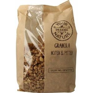 Your Organic Nat Granola noten en pitten bio 375g