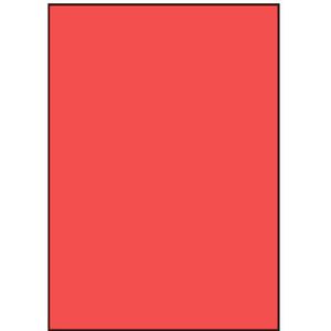 Rode A4 etiketten 210 x 297 mm (100 vel)