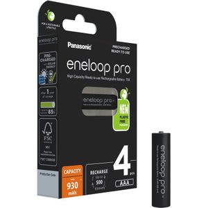 Panasonic Eneloop Pro AAA batterijen (4)