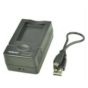 Olympus LI-40B / Nikon EN-EL10 USB lader (Duracell)