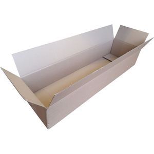 20 Vouwdozen 900x250x150mm bruin enkelgolf
