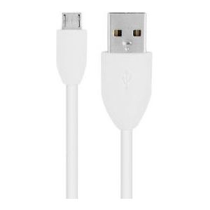 Compatible HTC Micro-USB kabel wit