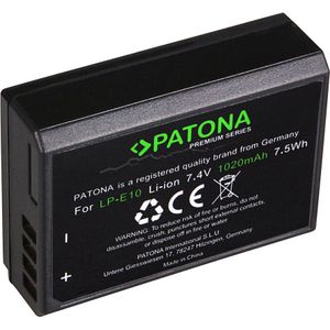 Canon LP-E10 accu (Patona Premium)