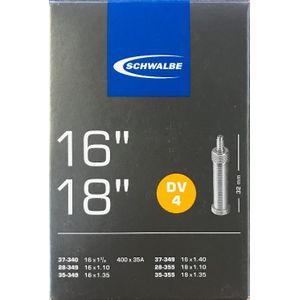 Schwalbe fiets binnenband 16/18 inch DV 4