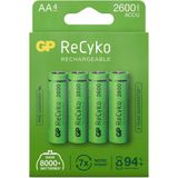GP ReCyko AA batterijen 2600 mAh (4)