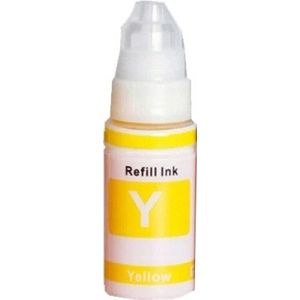 Huismerk Canon GI-490Y / GI-590Y inktfles geel