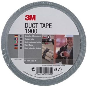3M duct tape 1900 zilver 50mm x 50m (1 rol)