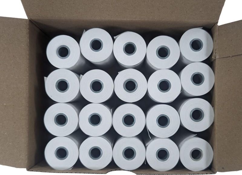 20 Thermorollen 57mmx10m kern 8 mm