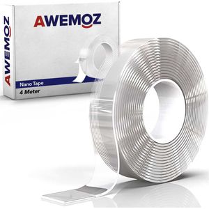 Dubbelzijdig nano tape 2,5cm x 4m Awemoz (1 rol)
