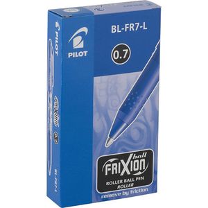 12 Pilot FriXion Ball gelrollers blauw medium 0,7 mm