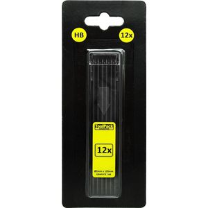 12 Potloodstiften HB 2x120mm ToolPack 318.016