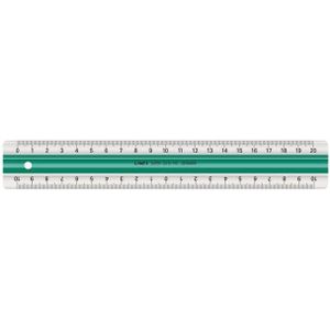 Linex antislip liniaal 20 cm groen/transparant