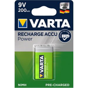 Varta Ready 2 Use oplaadbare 9V batterij