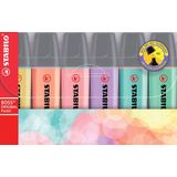 Markeerstift Stabilo Boss Original 6 pastel kleuren