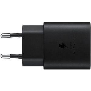 Samsung USB-C Snellader set 25W Zwart