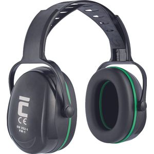 Oorkappen SNR 31 dB Cerva FM-1 zwart+groen