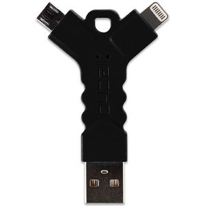 Echo Connect Key Lightning en Micro-USB zwart