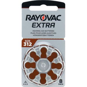 Rayovac 312 - PR41 Extra - 8 pack