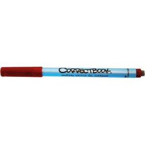 Standaard Correctbook pen rood 0,6 mm