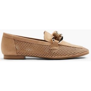 Graceland - Loafers - Beige - Imitatiesuède - Comfortabele Hak