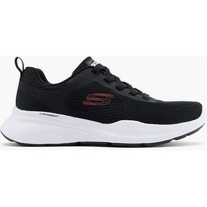 Skechers, Zwarte Sneaker Overdrive-avenger Memory Foam, Heren, Black, Maat 43, Vanharen