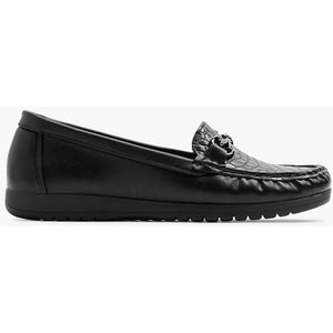 Easy Street Mocassins Zwart