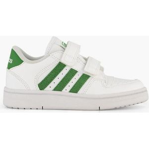 Adidas, Witte Sneaker Break Start El Cf C Klittenband, Green, Maat 35, Vanharen