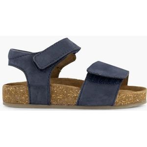 Vty, Blauwe Leren Sandaal, Babies, Blue, Maat 24, Vanharen