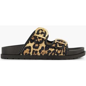 Claudia Ghizzani, Panterprint Slipper, Dames, Leopard, Maat 36, Vanharen