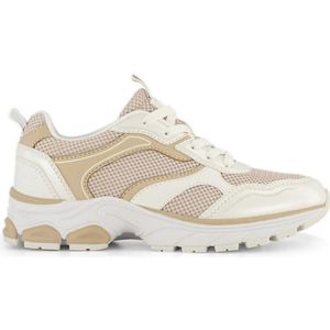 Oxmox, Beige Sneaker, Dames, Beige, Maat 37, Vanharen