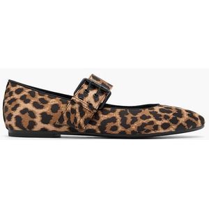 Graceland, Panterprint Ballerina Mary Jane, Dames, Leopard, Maat 39, Vanharen