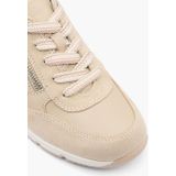 Medicus, Taupe Leren Comfort Sneaker, Dames, Taupe, Maat 42, Vanharen