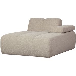 MOJO CHAISE LONGUE ELEMENT RECHTS BOUCLE BEIGE MELANGE