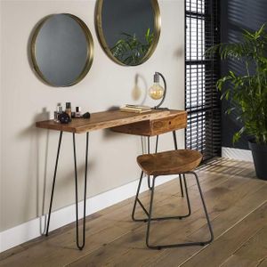 Kaptafel edge 2+3 dik / Massief acacia naturel