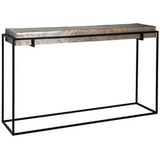 Richmond Wandtafel Calloway Champagne Goud - Metaal/Aluminium - 37x139x83cm