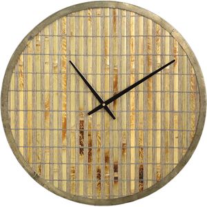 Ferine Natural Rattan wall clock