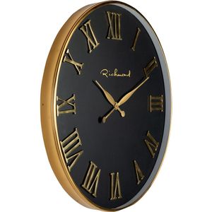 Richmond Klok Deonne - klok goud - moderne wandklok - 76 cm
